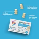 Elements ChocoPROBY - Probiotic Kids Supplement with 13 Bacteria strains, Lactobacillus Blend, Bifodobacterium Blend, S. boulradii; 30 White Chocolate Flavoured Bears - Image 5