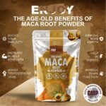 Organic Maca Root Powder 500g Supports Immunity | Premium Macaroot Superfood Super Greens Performance & Endurance Powder | Vegan Pure Peruvian Zero Additives Maca Powder by PROELITE - Image 4