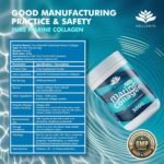 Pure Hydrolysed Marine Collagen Powder 300g | Natural | Unflavoured | Type 1 and 3 Marine Collagen Peptides | All 9 Aminos | Naticol Branded Peptides | 60 Servings - Made for Hellenia - Image 4
