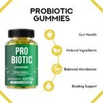 Probiotics Gummies for Adults and Kids - 60 Gummies - Vitamin C, B3, B5, B6 - UK Made Sash Vitality - Gut Health - Immune System Support - Digestive Support - Supports Oral Health (Pineapple Flavour) - Image 3