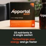 Apportal Boost Tonic-Energy Dietary Supplement, Instantly Recharges Physical and Mental Energy, High Tolerability, No Caffeine, No Lactose, No Gluten, 14 Sachets, Pharmanutra - Image 6