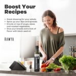 RAWYA Organic Cold-Pressed Black Seed Oil 250ml, Turkish Black Cumin (Kalonji, Nigella Sativa), Unrefined, Rich in Omega-3, 6, 9, Strong Taste for Hair, Skin, Face and Overall Wellness, Pack of 2 - Image 5