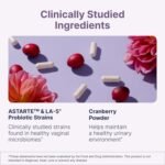 Microbiome Labs Vaginal Balance - Vaginal Probiotics for Women with Lactobacillus Gasseri - Feminine Care to Encourage pH Balance for Women, Reduce Discomfort & Support Gut Health (60 Capsules) - Image 5