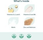 Bettervits Hair, Skin and Nails Vitamins | Hair Growth Vitamins A, B6, C, D, E with Zinc & Selenium| Biotin Gummies for Women - Nails Strengthen and Glowing Skin | 60 Vitamin Gummies - Image 4