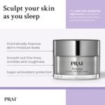 PRAI Platinum Firm & Lift Night Creme 50ml - Nourishing & Hydrating Overnight Moisturiser With Platinum, Shea Butter, Vitamin A - Plumps, Firms, Brightens - Reduces Appearance Of Wrinkles & Fine Lines - Image 3