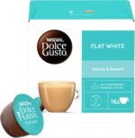 NESCAFÉ DOLCE GUSTO Flat White Coffee Pods - total of 48 Creamy Coffee Flavoured Pods (3 Packs) 16 Pods - Image 4