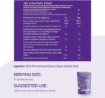 Edible Health Premium Collagen Powder 400g – Types 1 & 3 Protein Peptides, 18 Amino Acids, Hydrolysed Bovine Collagen, Paleo Keto Kosher Halal - Image 3