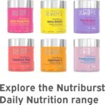 Nutriburst GreenVita - Super Greens Blend Gummies - Fruit + Veg + 100% Fruiting Bodies Mushrooms + 200 Million Live Bacteria Cultures - Boosted with Vitamins - 1 Month Supply - Suitable for Vegans - Image 5