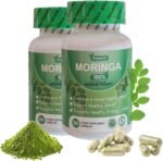 2 PCS Moringa Capsules,90 Capsules 800mg Non-GMO and Gluten Free,Moringa Powder Capsules Supplement Supports Energy, Joint & Immunity & Gut Health - Image 2