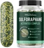 20MG Sulforaphane | from Broccoli Sprouts & Seed Extract | 565MG Microbeadlet Complex | 26MG of Glucoraphanin + Myrosinase | Complete NRF2 Activator, Antioxidant & Cellular Health Supplement | 60 Ct. - Image 2