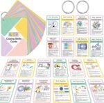 25 Pcs ADHD Coping Skills Cards Emotional Regulation Tool Time Management Therapy Stress Relief Calm Down Corner Supplies Focus Training ADHD Tools for Adults Teens - Image 2