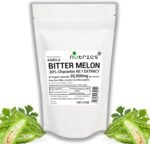 26,000mg (per Capsule) Bitter Melon Extract 30 V Capsules - 20% CHARANTIN Strong One A Day - KARELA Bitter Gourd 100% Pure - No Additives (30 V Capsules (1 Month Supply)) - Image 2