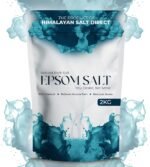 2kg Pure, Epsom Salts, Magnesium Sulphate, Vegan, Non-GMO, Widely Used to Help Relax Aching and Tired Muscles After Sports and Exercise, Easy to Use - Image 2