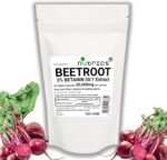 30,000mg (per Capsule) 3% BETANIN Beetroot Extract 60 V Capsules (2 Months Supply) - Beta Vulgaris - Free from fillers Binders & Bulking Agents Nitric Oxide - Image 2