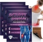 36Pcs Sci/atica Pain Relief Patches,Herbal Patches for Sci/atic Nerve,Sci/atica Relief Patches,Back Pain Relief Products,Sheets Sci/atica Patch,Sheets Pain Reducing Patch,Sci/atica Pain Relief Product - Image 2