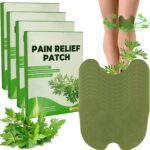 40 Pcs 13cmx10cm Knee Pain Relief Patches, Heat Patches for Knee, Wormwood Herbal Knee Pain Relief Patch for Relieves Muscle Soreness in Knee, Neck, Shoulder, Back - Image 2