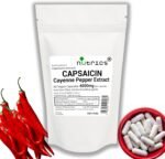 4000mg (per Capsule) Cayenne Pepper Extract Capsaicin Vegan Capsules - Pure Capsicum Strong Extract Do Not Exceed Suggested Dose - One A Day Capsaicin Supplement 60 Capsules (2 Month Supply) - Image 2