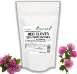 42,000mg (per Capsule) RED Clover Extract 30 V Capsules - 20% ISOFLAVONES Strong One A Day - 100% Pure - Free from fillers, Binders & Bulking Agents (30 V Capsules (1 Month Supply)) - Image 2