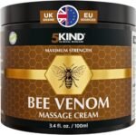5kind Bee Venom Cream UK Maximum Strength 100ml - Bee Venom Comprehensive Cream - Naturally Massage Joints & Muscles, Lower Back, Knee, Neck, Shoulder, Hip & Feet - Responsibly Sourced - Image 2