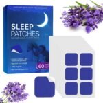 60Pcs Sleep Patches, Upgraded Sleep Patches for Adults Deep Sleep Patches, Natural Sleep Aids for Adults Improve Quality Sleep Quickly Sleep(Blue) - Image 2