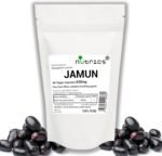 650mg (per Capsule) JAMUN Seed x 90 Vegan Capsules Black Plum Seed - Image 2