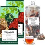 7 Treasure Wellness Tea,Ginseng 7 Treasure Kidney Tea,2025 New Formula Ginseng Seven Treasure Tea Bags,Chinese Liver Care Teas,Natural Organic Kidney Cleanse DetoxTea for Women and Men (2) - Image 2