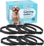 8 Packs Calming Collar for Dogs with Natural Pheromones, Dog Calming Collar Lasts 60 Days Anxiety Relief, Reduce Stress and Behavioural Issues, Adjustable for Puppy & Adult Dogs (25'' Length) - Image 2