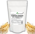 80% Ginsenosides 40,000mg (per Capsule) Korean Ginseng 50:1 PANAX Root Extract Vegan Capsules - Pure Gelatinised Korean Ginseng Supplement 30 Capsules (1 Month Supply) - Image 2