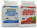90 Raspberry Ketone Plus 60 Colon Cleanse Weight Management Slimming Keto Diet Pills Max Raspberry Max 1500mg Daily Dose 2 Bottles Capsules Dieting - Image 2