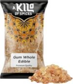 A Kilo of Spices | Pure Edible Gum Arabic - 1 Kg | Natural Acacia Gum | Edible, Vegan, | Ideal for Cooking, Confectionery, Beverages & Herbal Remedies - Image 2
