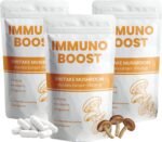 AHCC Supplement - Immune Health suport and Liver Detox - ImmunoBoost Shiitake Mushroom Extract 1000mg Liver Support Supplement (3 Pack - 180 Capsules) - Image 2