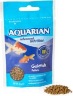 AQUARIAN Complete Nutrition, Aquarium Goldfish Food Pellets Also Suitable For Small Pond Fish, 28 g Bag - Image 2