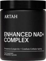 ARTAH Enhanced NAD+ Complex – Nicotinamide Riboside, Niacin, Resveratrol & Phytonutrients, 60 Vegan Capsules, Mental Clarity, Recovery & Longevity Formula – 30‑Day Supply - Image 2
