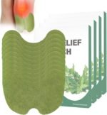 AYNKH 40PCS Pain Relief Patches, Knee Pain Relief Patch, Herbal Knee Patches for Arthritis, Mugwort Herbal Patches, Relieve Arthritis Lumbar Fascia Pain, Muscle Neck & Shoulder - Image 2