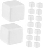 Abaodam 36pcs Natural Mineral Block for Reptiles and Turtles Essential Calcium Cube for Teeth Grinding and Health Enhancement Aquatic and Terrestrial Habitats - Image 2