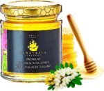 Acacia Honey 250g Caravella Fine Food | Italian Light & Delicate Floral Aroma | Pure Raw Unpasteurized | Antioxidant-Rich Energy Boosting Gentle on Digestion | Ideal for BreakfastTea Cheeses Wellness - Image 2