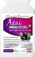 Acai Immuno Defence 100 Capsules - Image 2