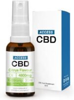 Access CBD Citrus CBD Oil 4800mg | Wellness Support | Daily Use | THC-Free | Extra Strong Strength CBD Spray | Natural Citrus Flavour | 30ml - Image 2