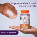 Active Iron Supplement 7 mg + Vitamin D for Kids – Increases Iron & Energy Levels – Gentle, Non-Constipating Blackcurrant Chews – Highly Absorbed – Supports Growth & Immune Health – 30 Chews - Image 2