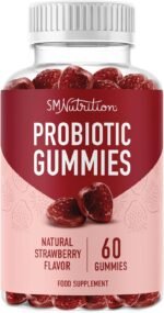 Adult Probiotic Gummies | 5 Billion CFU Adult Gummy Probiotics for Digestive Health & Immune Support* | Hardy Bacillus Subtilis Strain | Strawberry Flavor | Gluten-Free, Vegetarian | 60 Gummies - Image 2