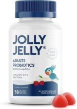 Adults Probiotics Tapioca Gummies - 5B CFU Bacillus Coagulans Live Bacterial Cultures Per Serving - Non-GMO, Halal, Cherry Flavour - 60 Vegan Gummies. - Image 2