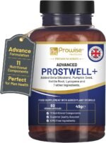 Advanced Prostwell Plus 60 Vegan Capsules Added Beta Sitosterol, Pumpkin Seed, Nettle Root, Lycopene and 7 Other Ingredients - Prostate Supplements for Men - Men Health Supplements by Prowise - Image 2