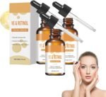 Advanced Retinol Serum for Face - Plant-Based Peptides & Vitamin E, Firms, Lifts, Smooths Wrinkles & Fine Lines, Targets Age Spots | Low Irritant Non-Comedogenic for Sensitive Skin (3 Bottles) - Image 2