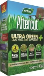 Aftercut 20400482 Ultra Green + Lawn Feed & Iron Supplement, 100 m2, 3.5 kg, Natural - Image 2