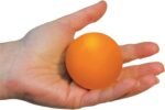 Aidapt Hand Squeeze Ball (Stress Ball), Hand Grip Strengthened balls Finger Therapy Squeeze Training. Adults and Children. Physical Therapy & Rehab. Relaxation, Stress relief Squeezing. Orange - Image 2