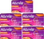 Allevia 120mg Allergy Relief Tablets | 150 cts (5 packs of 30 cts) | 120mg Fexofenadine | 24hr Relief Acts within 1 Hour | Non-drowsy in Most People | Relieves Hayfever, Pet, Dust and Mould Allergies - Image 2