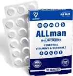 Allman A-Z Multivitamin – 30 Vegetarian Tablets with B12, D3, Iron & Zinc Daily Immune & Energy Support for Men & Women - Image 2