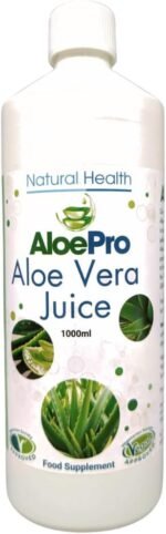 Aloe Vera Juice 1000ml – Pure Inner Leaf, High Strength, Vegan, Cruelty Free, Natural Digestive Support, Skin & Gut Health, Immune System Boost, Detox Cleanse, 1 Month Supply - Image 2