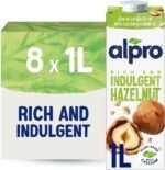 Alpro Hazelnut Drink - Plant-Based Long Life Dairy Free & Lactose Free Milk Alternative - 1L (Pack of 8) - Image 2
