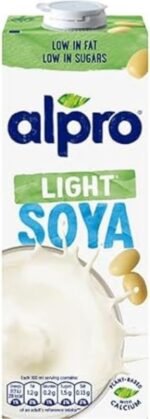 Alpro Soya Light Plant-Based Long Life Drink, Vegan & Dairy Free, 1 Litre - Image 2